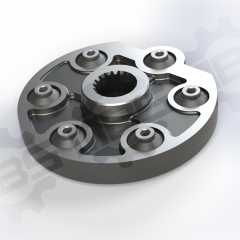 AH150405 - LUVA ESTRIADA