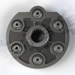 AH150405 - LUVA ESTRIADA