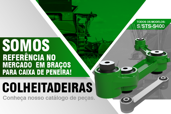 BRAÇOS PARA CAIXA DE PENEIRA